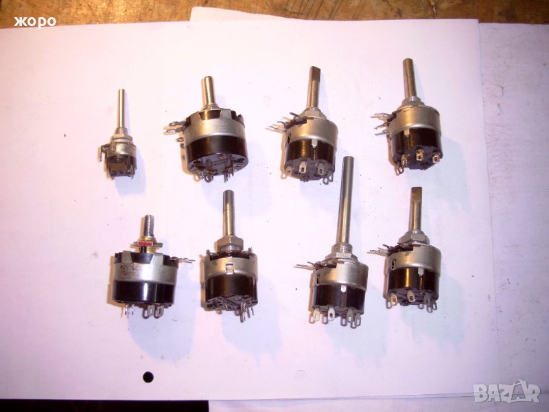 Потенциометъри с ключ, снимка 1