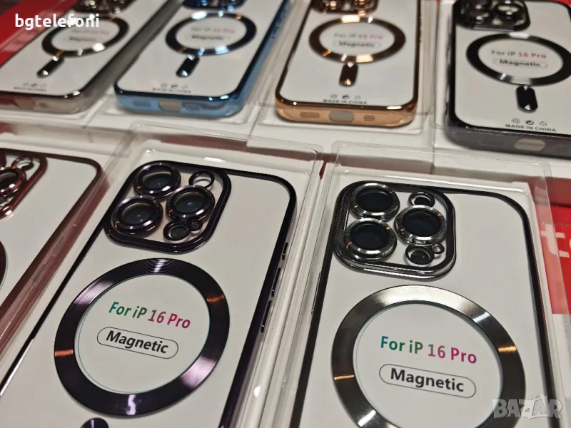 Iphone 16 Pro,iphone 16 Pro Max,iPhone 16 силиконов гръб Magsafe, снимка 1