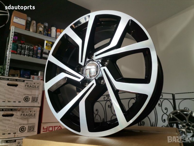 16" Джанти Голф Пасат VW 5X112 Golf Passat Tiguan Sharan Touran GTR R, снимка 1