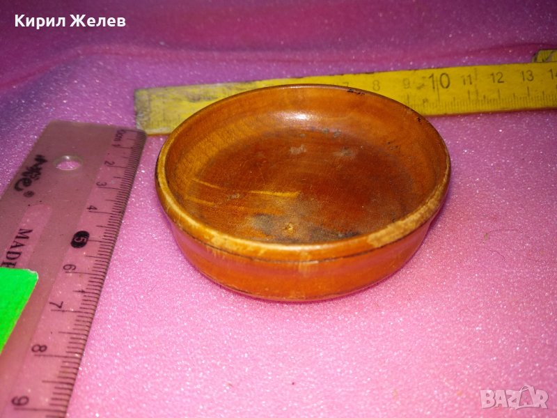 СТАРА МАЛКО ДЕКОРАТИВНА ДЪРВЕНА ЧИНИЙКА За МЕХАНА БИТОВ КЪТ КОЛЕКЦИЯ ДЕКОРАЦИЯ 42903, снимка 1