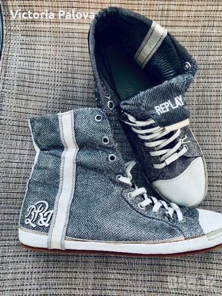 Скъпи маркови боти/кецове REPLAY Италия, снимка 1