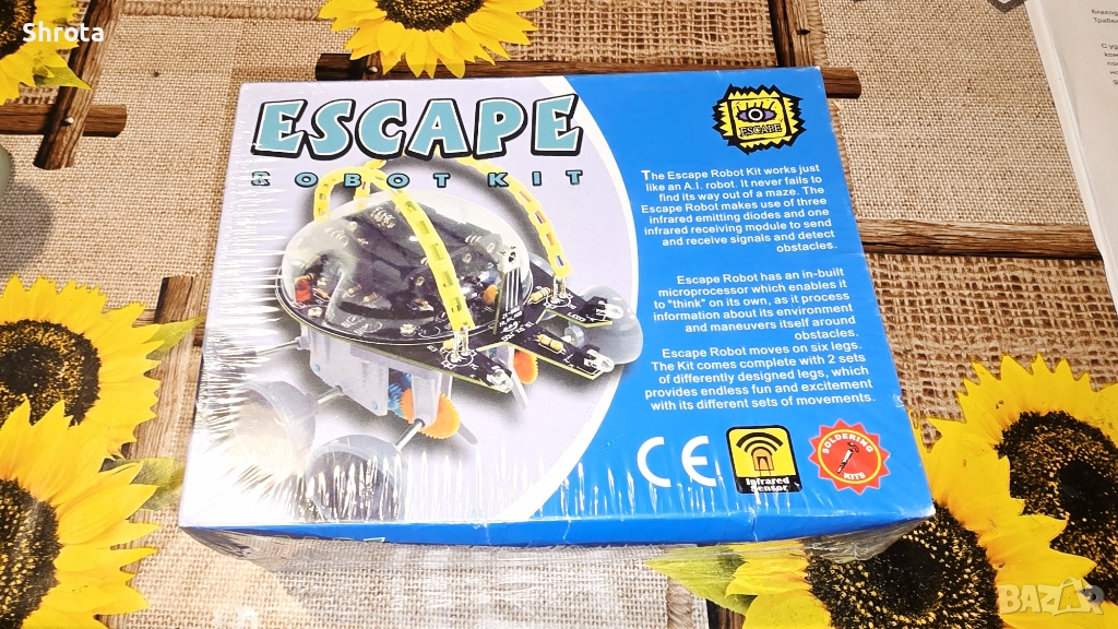 Escape Robot Kit - STEM комплект роботика, снимка 1