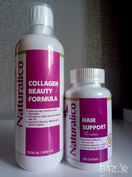  Collagen Beauty Formula 400 мл + Hair Support , снимка 1