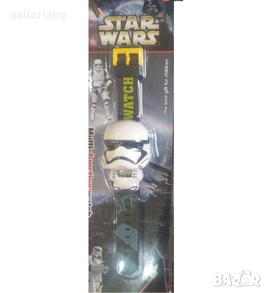 Детски часовник на Щурмовак от Междузвездни войни (Stormtrooper, Star Wars), снимка 1