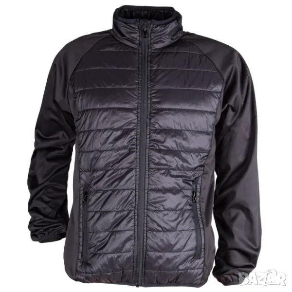 черно мъжко полиестерно яке, снимка 1