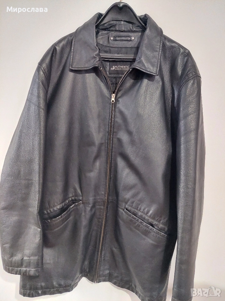 Мъжко кожено яке естествена кожа , снимка 1