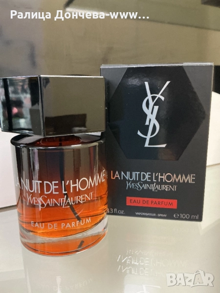 Парфюм без целофан-Yves Saint Laurent-La Nuit De L’ Homme-Eau de Parfum, снимка 1