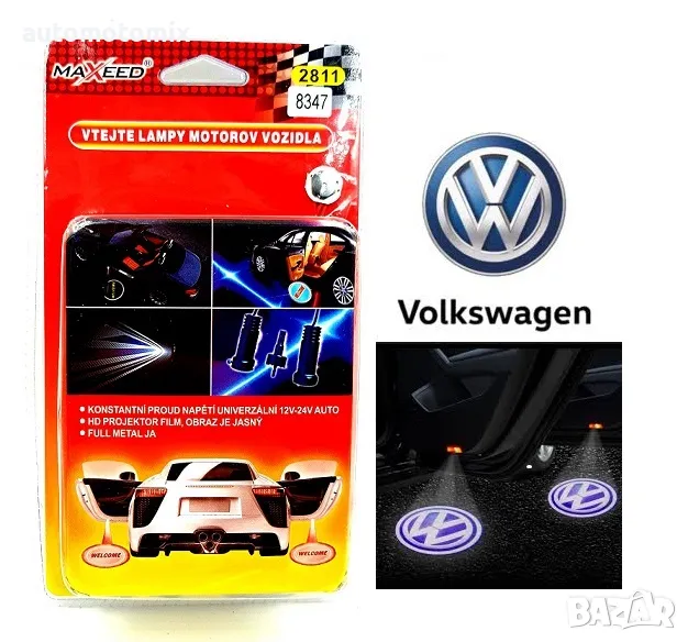 ЛОГО ЗА ВРАТА АВТОМОБИЛ VW - 250588, снимка 1