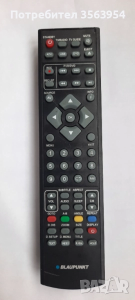 Дистанционно управление Blaupunkt за телевизори LCD LED, снимка 1
