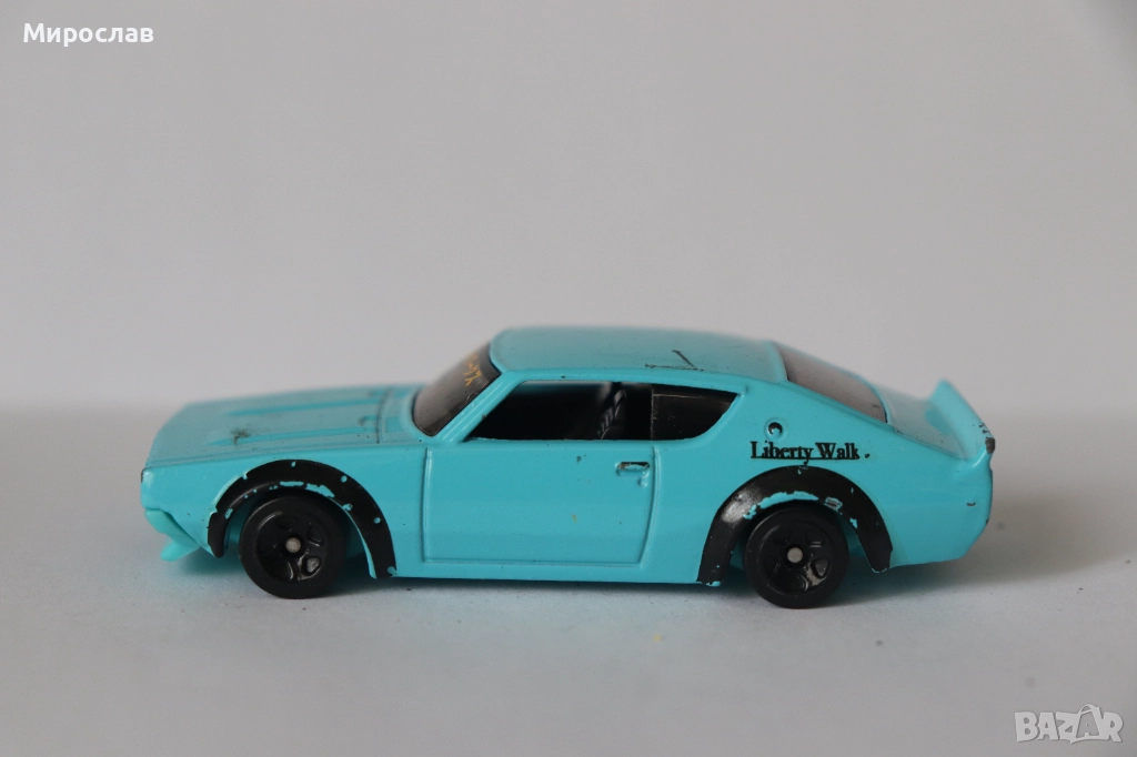 1/64 HOT WHEELS NISSAN SKYLINE 2000 GT-R КОЛИЧКА МОДЕЛ, снимка 1