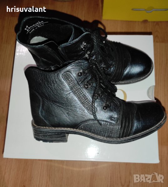 Боти естествена кожа на Maciejka, снимка 1