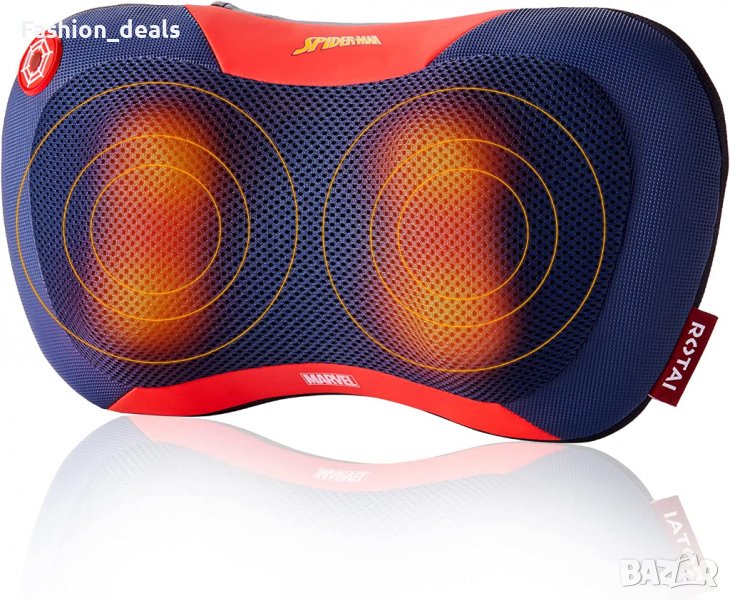 Нов Масажор за гръб с топлина шиацу масаж облекчаване на болка, снимка 1