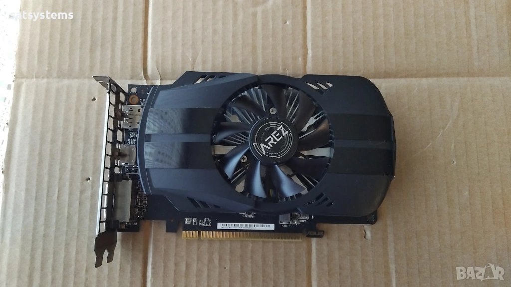 Видео карта AMD Radeon Asus HD RX550 2048MB GDDR5 128bit PCI-E, снимка 1