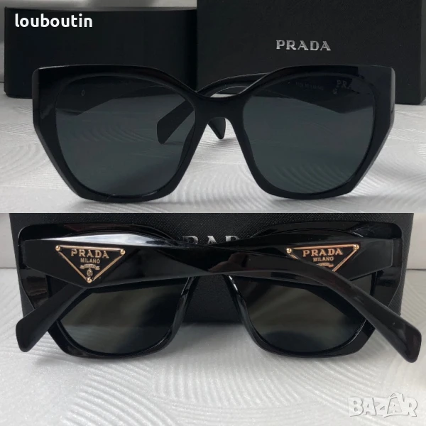 Дамски слънчеви очила тип котка с лого, снимка 1