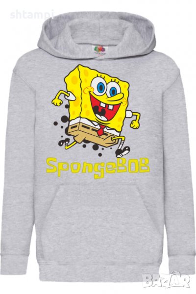 Детски Суитчър/Суитшърт SpongeBob 3,Игра,Подарък,Изненада,Забавление,Рожден Ден, снимка 1