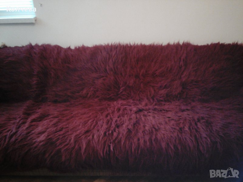 продавам тъмночервен китеник от чиста вълна, снимка 1