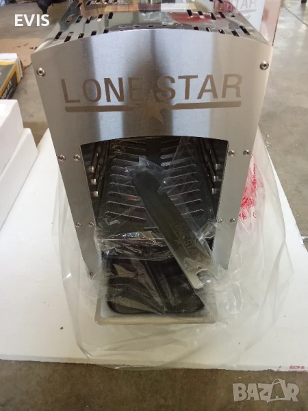 Газов грил с керамична горелка-Lone Star Beef TGSSD 107430, снимка 1