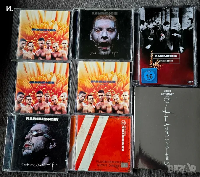 RAMMSTEIN   Оригинални дискове ., снимка 1