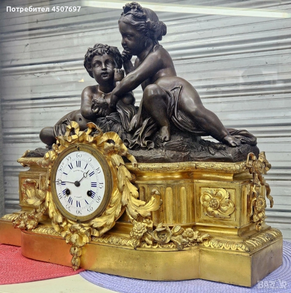 Камине френски часовни от Henri picard 1800г., снимка 1