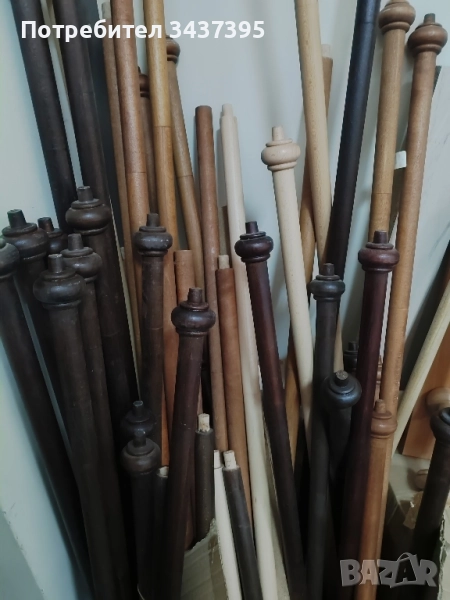 Дървени корнизи за пердета, снимка 1