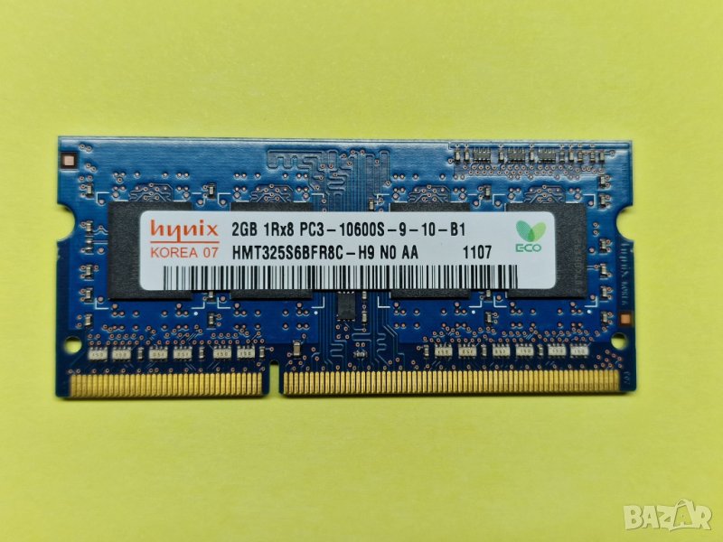 ✅2GB DDR3 1333Mhz Hynix Ram Рам Памет за лаптоп с гаранция! , снимка 1
