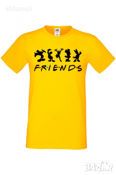 Мъжка тениска Mickey Friends,Изненада,Повод,Подарък,Празник, снимка 1
