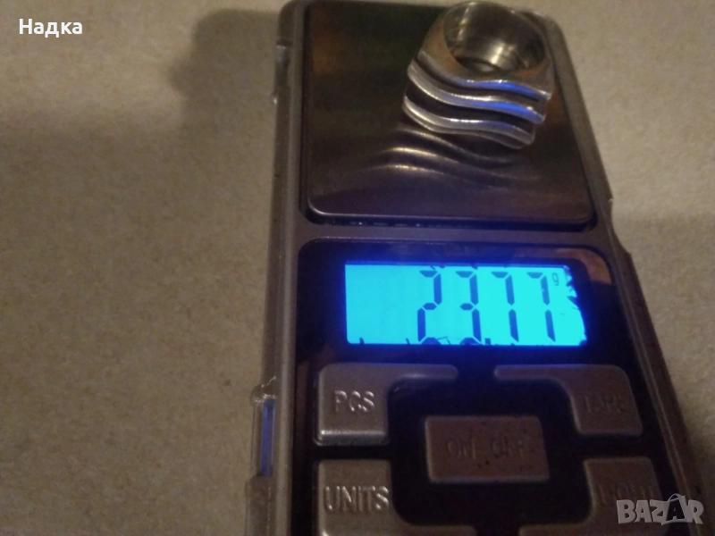 Дамски сребърен пръстен, снимка 1