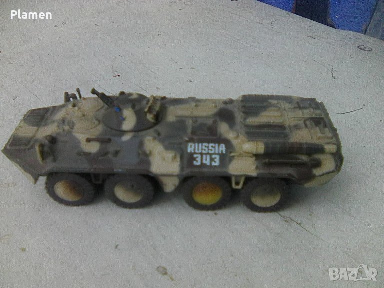 Модел на руски бронетранспортьор от метал, снимка 1