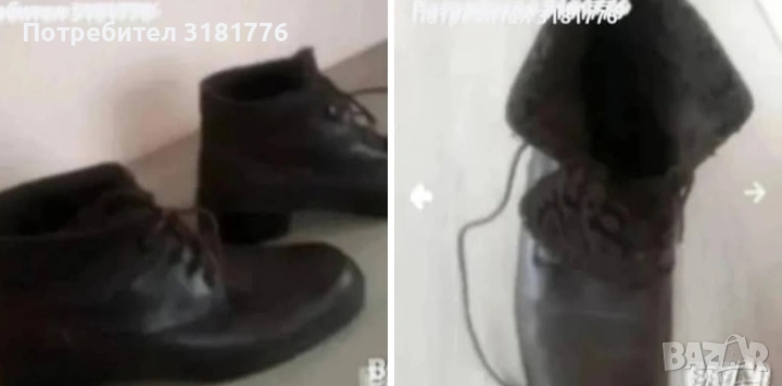 Дамски боти с мека вълна от вътрешната страна., снимка 1