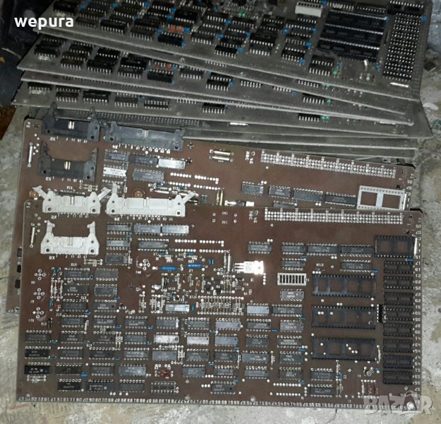 платки за български 16 битов компютър 1832 (силистренски )памети RAM тип 4116 и 4164, снимка 1