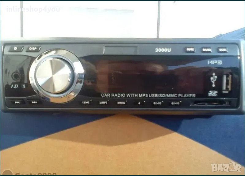 Музика за кола Мп3 u3000 - Mp3, USB, радио, USB, снимка 1