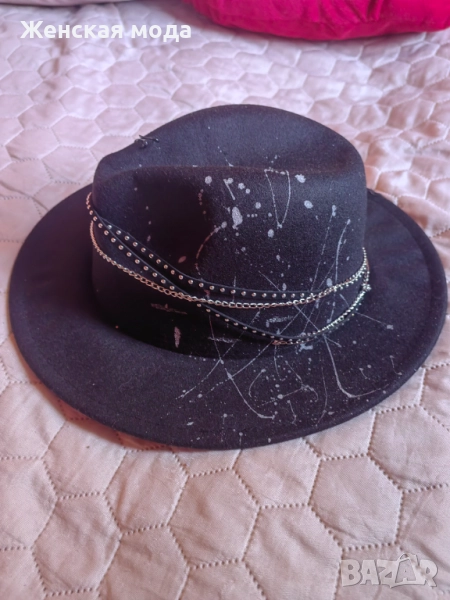 Дамска шапка федора , снимка 1