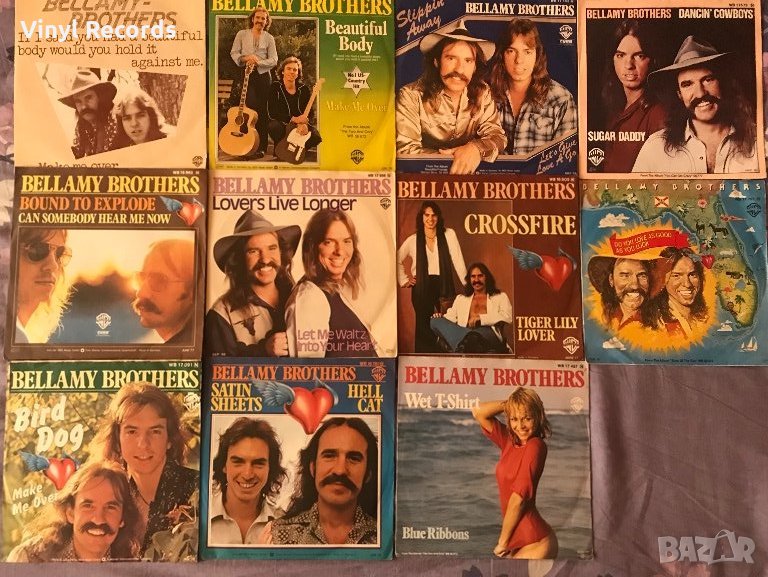 Грамофонни плочи Bellamy Brothers 7" Collection, снимка 1