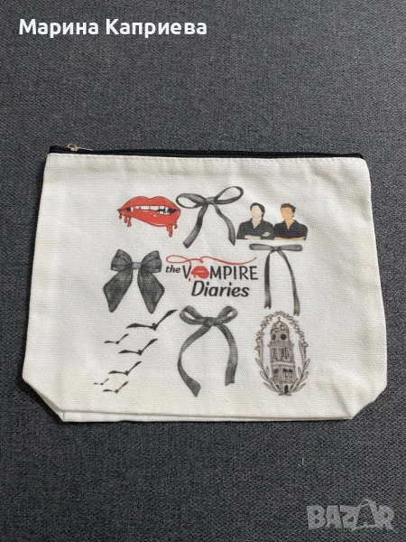 Нов текстилен несесер на Дневниците на вампира, снимка 1