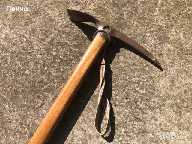 стар пикел MOD. WALLNER "STUBAI" - MADE IN AUSTRIA - 1950/60г., снимка 8 - Антикварни и старинни предмети - 49729691