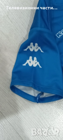 Бебешка футболна тениска Napoli Kappa Kimbo RN # 136820 домакински екип от сезон 2016/2017, снимка 4 - Детски тениски и потници - 52145827