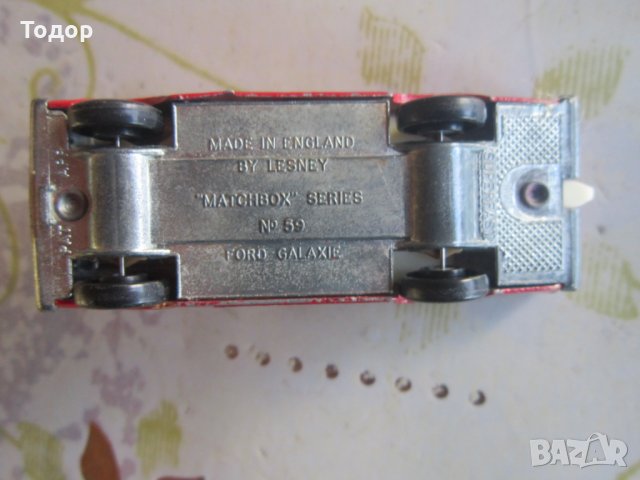 Уникална пожарникарска кола количка Форд Галакси, снимка 5 - Коли, камиони, мотори, писти - 32103401