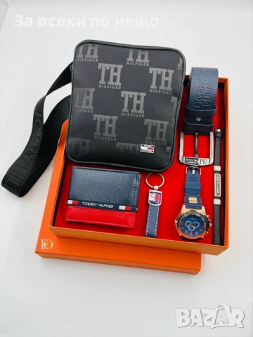 Tommy Hilfiger Мъжки Подаръчен Комплект Томи Хилфигер Код SK643, снимка 3 - Подаръци за мъже - 53093438