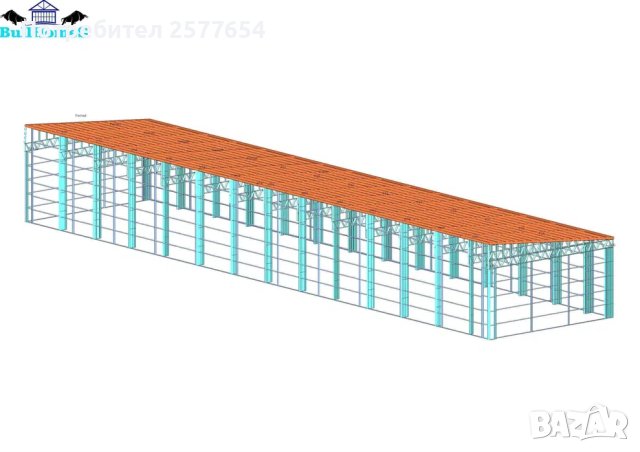 ЛИЗИНГ - Халета, Хале, Магазини, Магазин, Складове 450м2 , снимка 4 - Строителни материали - 44192060