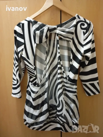 Дамска блуза Chic хл, снимка 4 - Блузи с дълъг ръкав и пуловери - 50487729