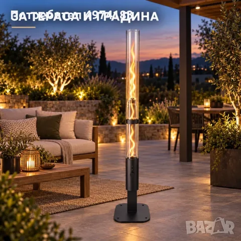 Пелетен градински отоплител, снимка 2 - Отоплителни печки - 56441719