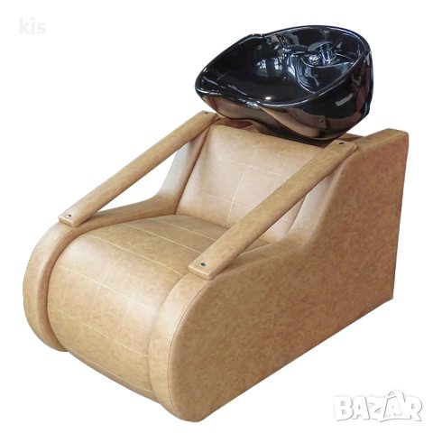 Промоционален фризьорски пакет Golden Sands - измивна колона и фризьорски стол, снимка 2 - Фризьорски столове - 40666516