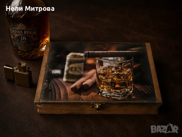 Уникална мъжка кутия за оригинално поднесен подарък или пури!, снимка 6 - Подаръци за мъже - 55967776