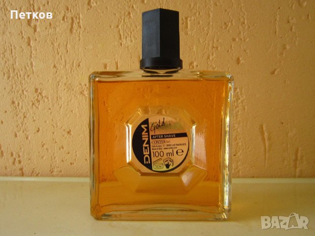 DENIM Деним Gold After Shave 100ml. , снимка 3 - Афтършейф - 29626526