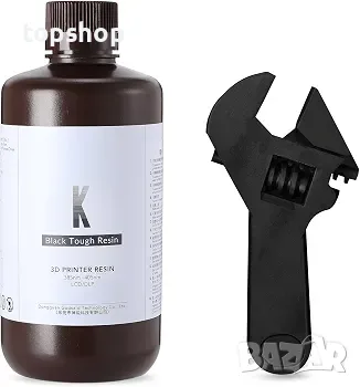 Чисто нова запечатана оригинална 3D смола RESIONE K Tough ABS-Like (Черна, 1 кг) за 3D printer   