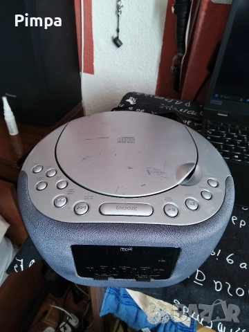 Tcm radio,cd,clock,alarm радио сд часовник 