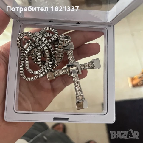 Кръст , снимка 3 - Колиета, медальони, синджири - 50546289