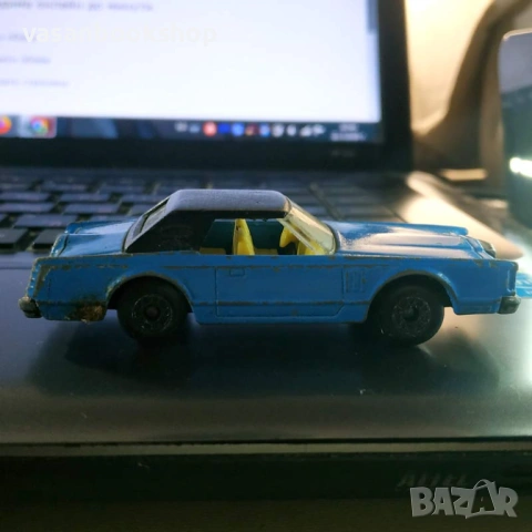 ЯДЪК Български Matchbox 1979 Lincoln Continental Mk V (Разград), снимка 2 - Колекции - 53926389