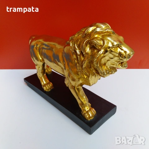 НАЙ ДОБРАТА ОФЕРТА Статуетка на лъв Hansmeier , 40см , снимка 4 - Статуетки - 53067381