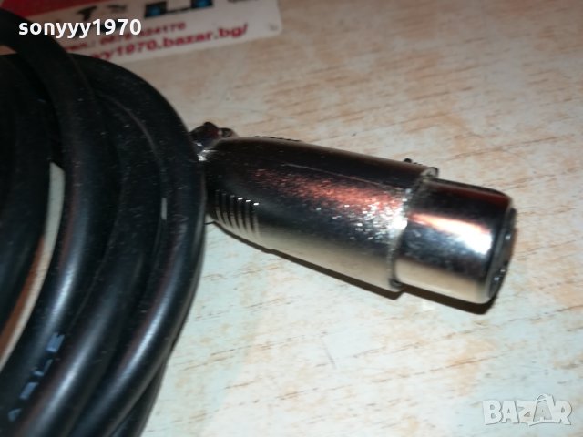  profesional high grade low-noise cable-кабел за микрофон, снимка 5 - Микрофони - 31035664